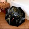 1 PC Automatic Folding Umbrella - Snake Pattern, Portable & Foldable Design with 8 Ribs, Christmas Birthday Gifts