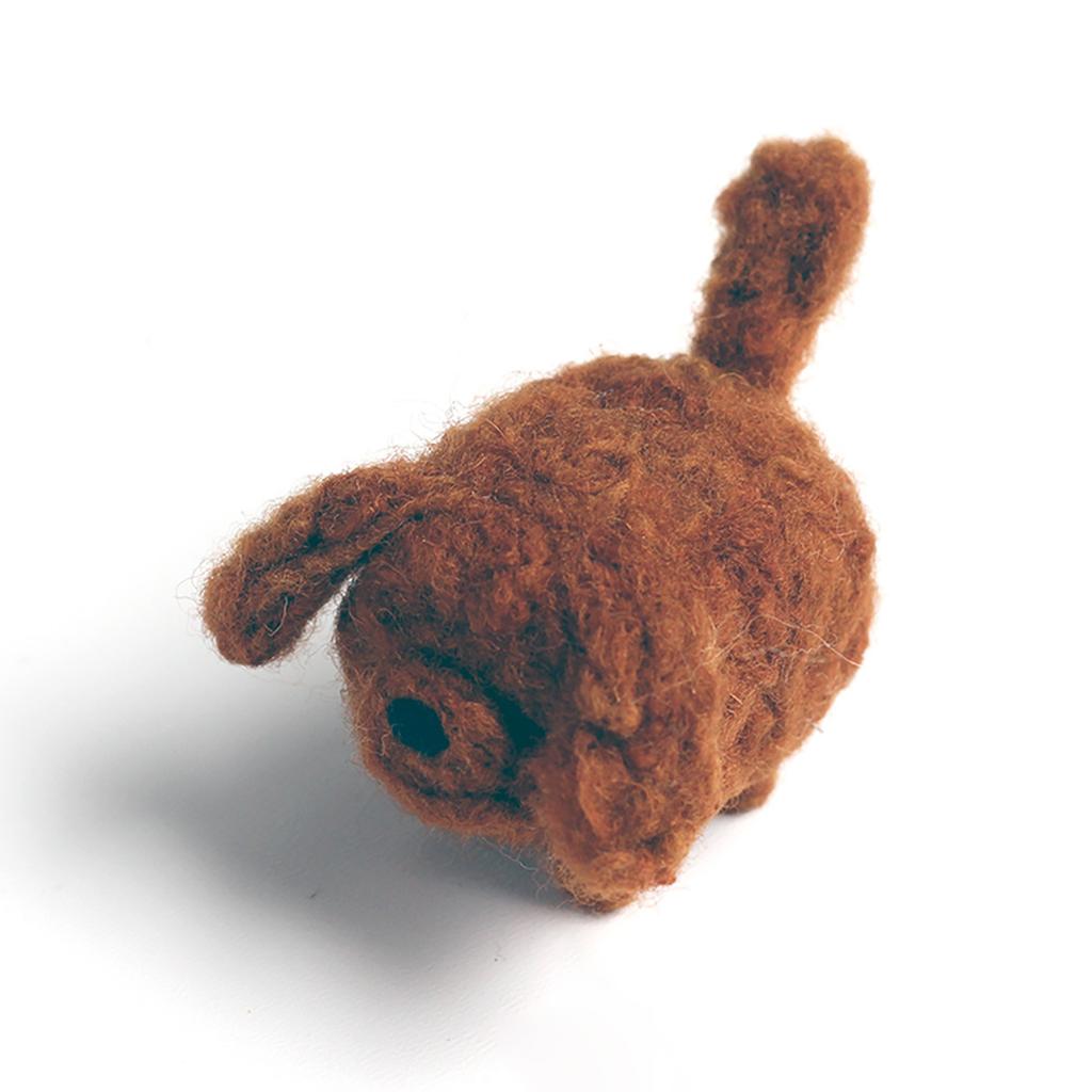 Wool Neddle Felting Poke Wool Handmade DIY Cat Dog Animal Material Bag For Beginner Diy Wool Needle Felting Craft Accessories