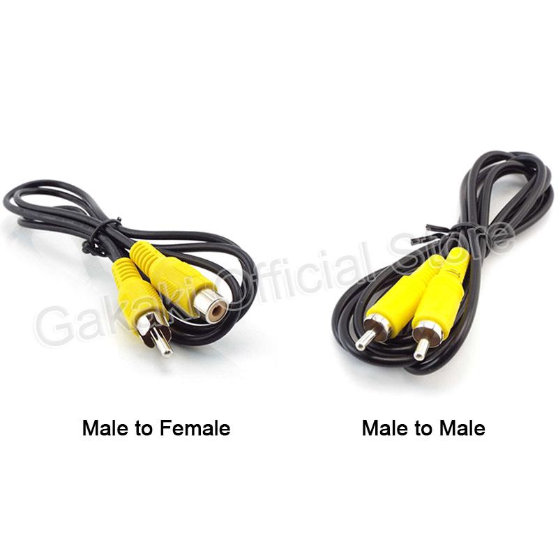 M/M M/F RCA Connector Audio Cables Video Cable Extension Wire Cord Male Female PlugGood Product