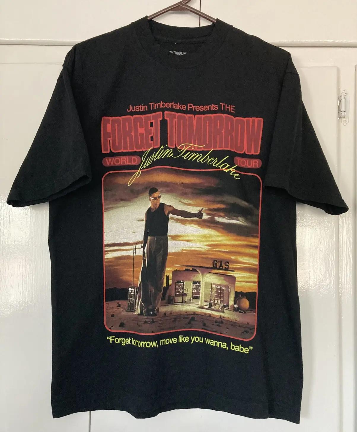 JUSTIN TIMBERLAKE THE FORGET TOMORROW WORLD TOUR 2024 SHIRT NI040 FREE SHIPPING Unisex T-Shirt M
