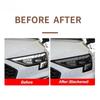 For Mazda 3 2008-2012 Car Headlight Protective Film Headlamp Restoration Transparent Black TPU Sticker Accessories
