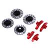 Hex Rotor Caliper Pin Set Fit for TRAXXAS 4 TEC DRIFT 1 10 RC Car Aluminum Alloy Brake Parts