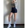 High Waist Hip Lift No Embarrassment Aerobics Belly Contracting Yoga Shorts