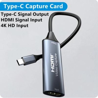 1 Stück USB-C Video Capture Card HDMI-kompatibel