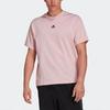 Adidas Drop Shoulder Sleeve T Shirt Unisex Pink H65778
