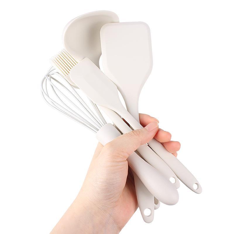 Heat Resistant Non Stick Silicone Baking Set Flexible Hanging Cream Scraper for Bakery Kitchen Pastry Decoration