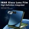 IMAK For Motorola Razr 50 Ultra 5G Tempered Glass Camera Lens Protector+Acrylic Lens Cap