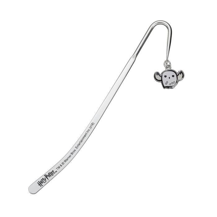 Marque-page - Carat Shop - Harry Potter - Modèle Hedwig - Plaque argent - Mixte