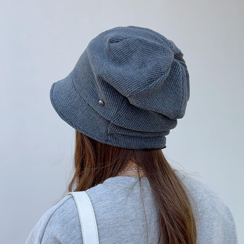 Women's Korean-Style Versatile Warm Octagonal Hat for Autumn & Winter