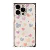 Full Screen Line Love iPhone17Promax Mobile Phone Case Is Suitable for Apple 16Pro Transparent 15 Space Case Max.