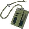 Id Card Holder Army Tactical Multi Functional Portable Id Card Case Patch Neck Lanyard And Credit Card Organizer