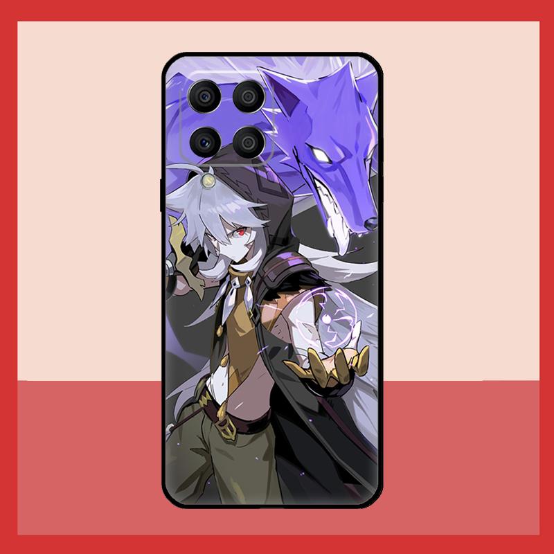 Razor Genshin Impact Fanart Case For Samsung Galaxy M11 M31 M14 M34 M54 M12 M32 M52 M15 M13 M06 M16 M36 M56 M53 M35 M55