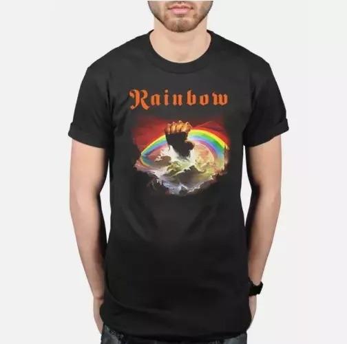 Графическая футболка Rainbow Rising Английская рок-группа Ritchie Blackmore YI071 Унисекс футболка M