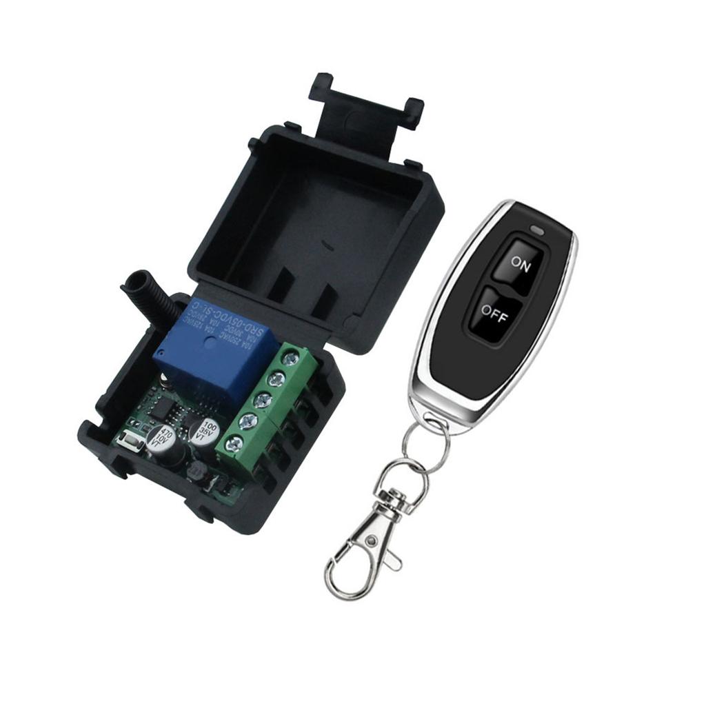 1 Channel Wireless Remote Control Switch DC5V24V RF Transmitter 433MHz Compatible with Multiple Device Control