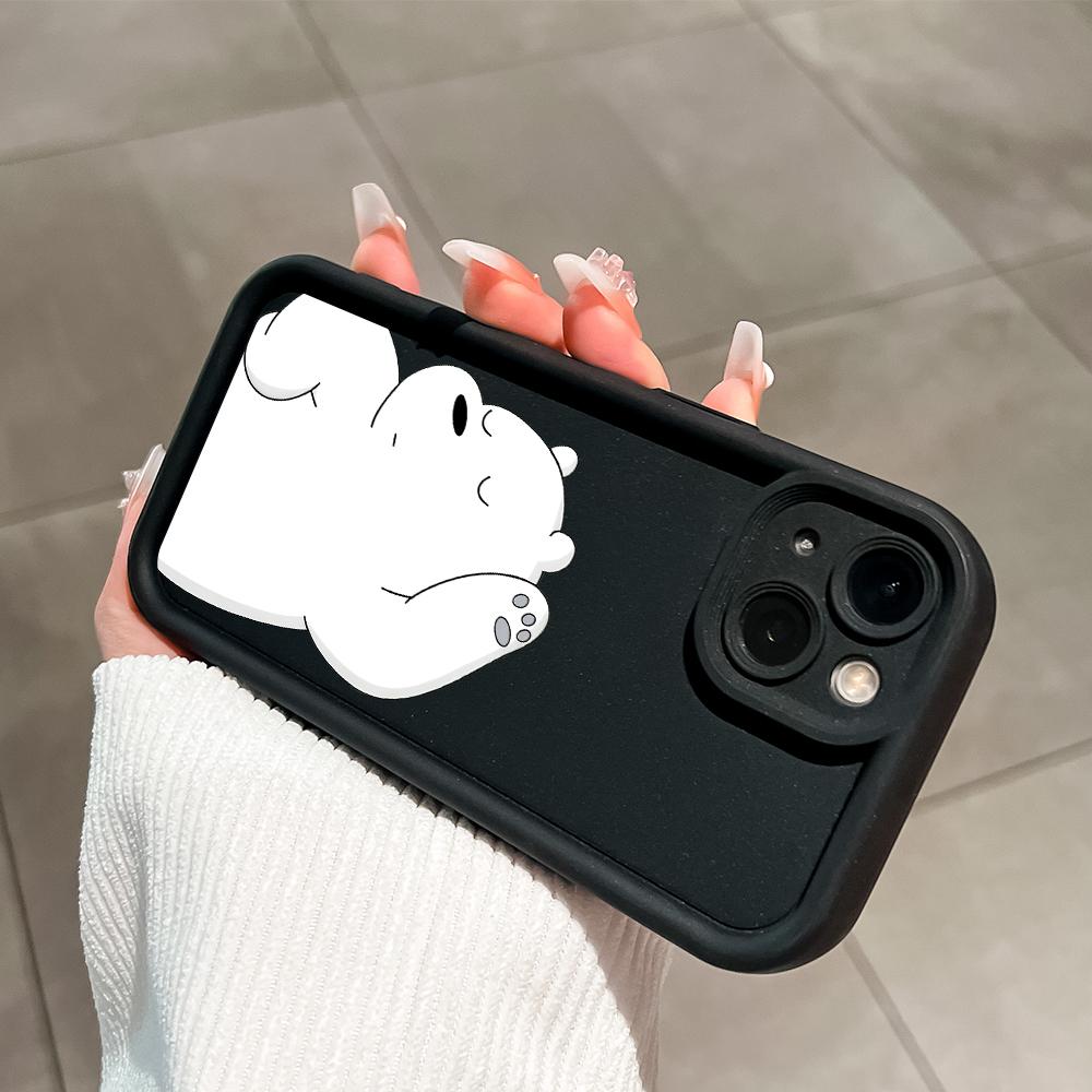 Měkký silikonový čtvercový žebříkový vzor tisku Pouzdro telefonu Plný kryt fotoaparátu Ochranné pryžové pouzdro odolné proti nárazům pro iPhone Infinix Tecno OnePlus