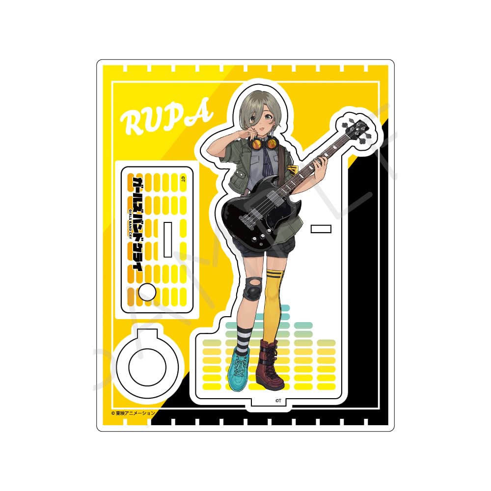 TV Anime Band 3rd Edition Acrylic Stand YE "Girls Cry" [Rupa]
