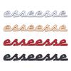 3D Metal 595 695 Tunismo Esseesse Competizione Badge Logo Car Rear Trunk Emblem Decal Stickers for Abarth