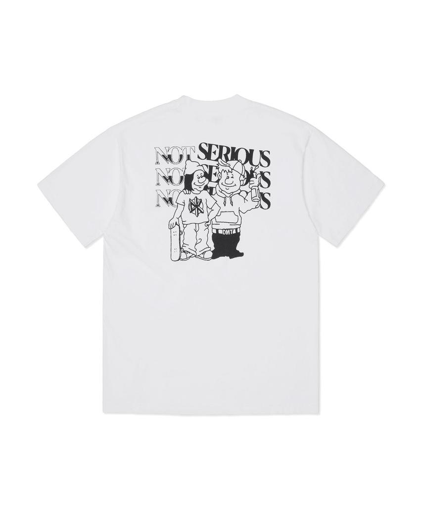 DIMITO Nss Ssv Gd Camiseta 6.5Oz Branca