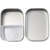 Skater Bento Box 370ml Plarail 23 Aluminum Warm Ware Compatible for Children Boys Made in Japan ALB5NV-A