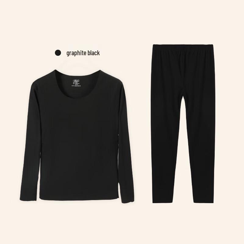 LangSha Men's Cationic Brushed Seamless Thermal Underwear Set NY2127