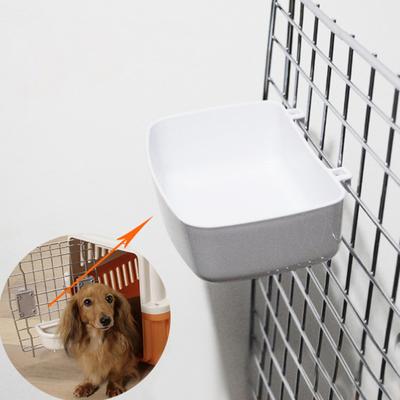 Чаша-кормушка-поилка с подвесной конструкцией на крючке Прочная, безопасная и простая в установке Прочная