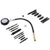 TU-15B Pressure Gauge Engine Compression Tester Set Kit Cylinder Test Gauge