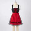 S-XXXL Germany Munich Oktoberfest Traditional Bavarian National Maid Skirt Party Dance Team Stage Uniform