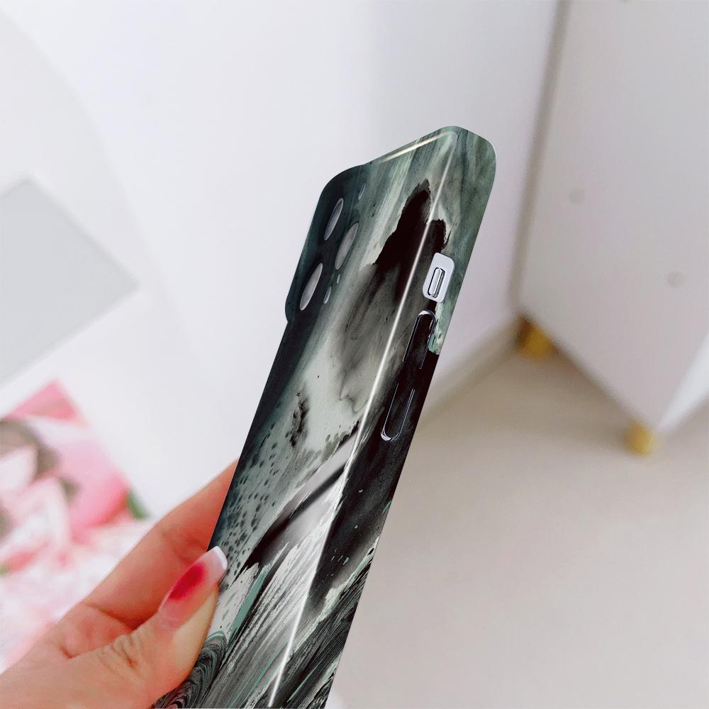 All-inclusive Film Phone Case Cartoon Fashion Design Hard Shell Full Cover Camera Protection Case for iPhone Huawei Honor Vivo Google