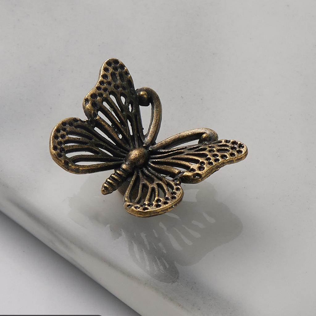 2pcs Antique Single Hole Vintage Drawer Small Handle Jewelry Box Handle Cabinet Door Small Handle Drawer Handle Jewelry Box Handle