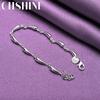 CHSHINE 925 Sterling Silver Water Drop Chain Bracelet Fashion Charm Wedding Party For Women Jewelry