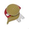 Cool Golf Cap Pattern Alloy Hat Clip With Marker - 4 Colors