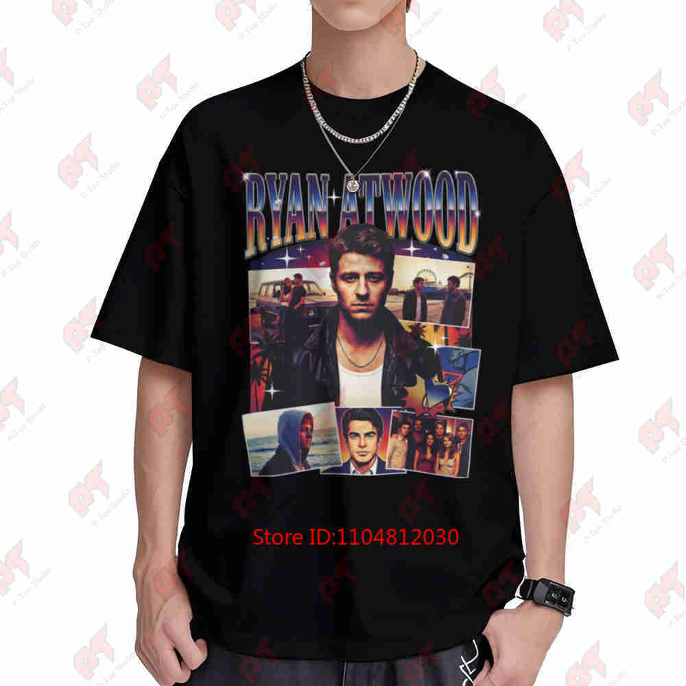 Ryan Atwood The OC Ben McKenzie Short Sleeve Tee 100% Cotton T-Shirt