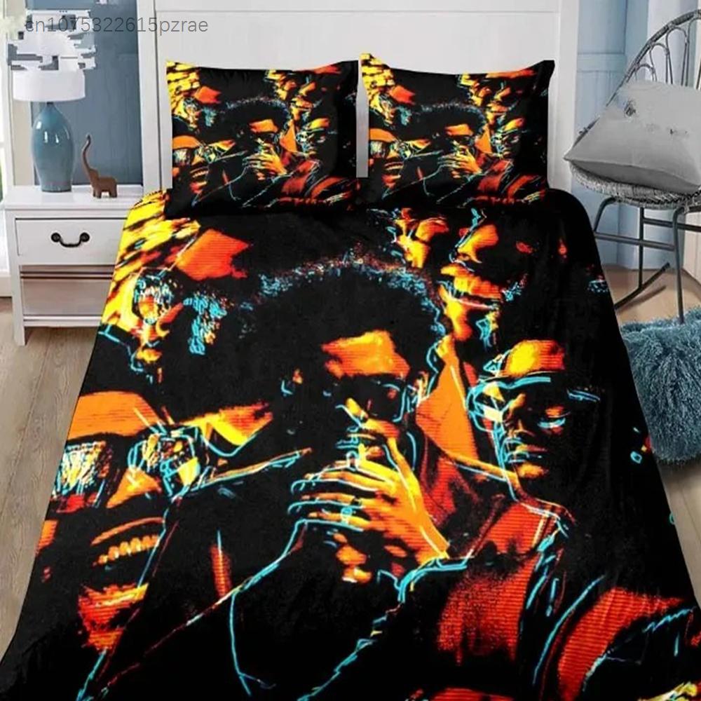XO The Weeknd Set Biancheria da Letto Set Esclusivo per il Letto Copripiumino Set Copripiumino Set Biancheria da Letto Lusso Regalo di Compleanno
