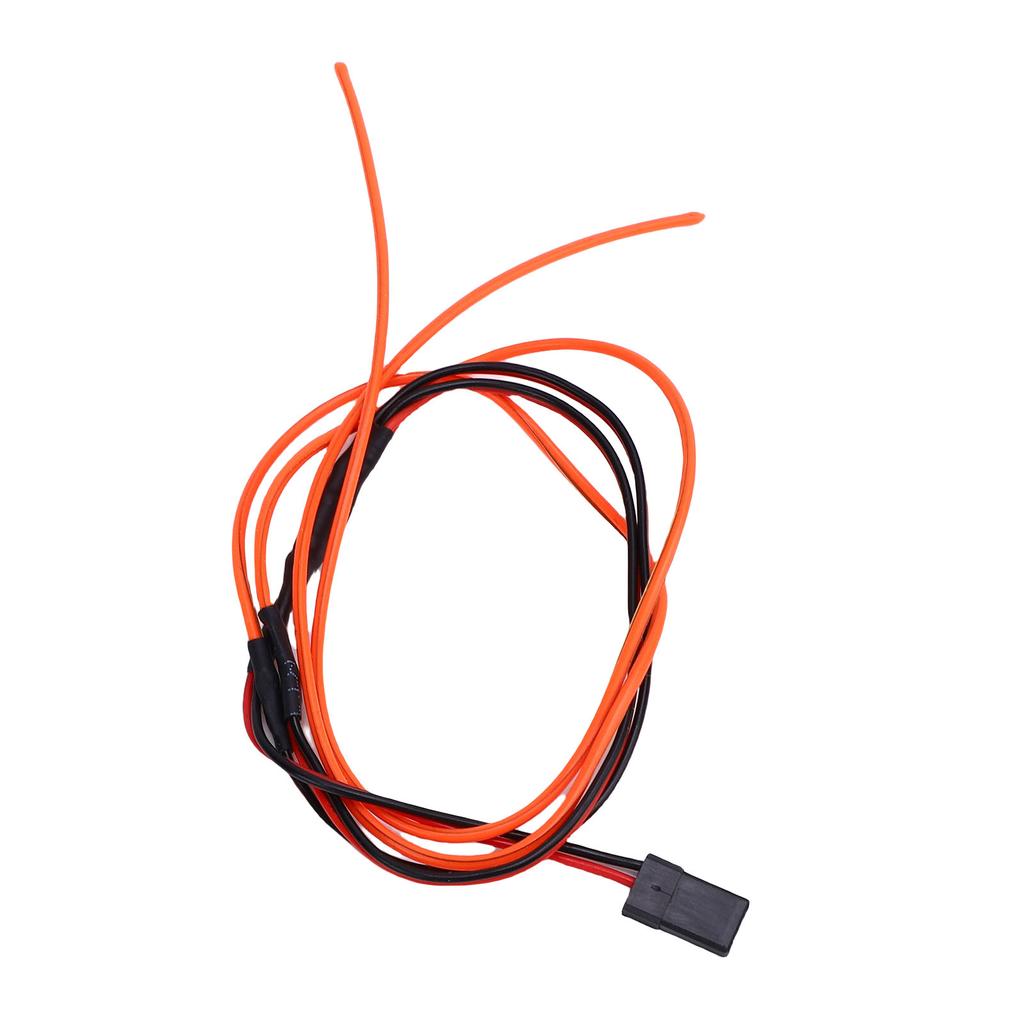 RC Car Decorative Light Strip Fit for SCX24 1 24 1 18 High Simulation Flexible Cuttable for Model Car Red