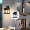 Solar Tungsten Wall Lamp  Waterproof Motion Sensor 3 Modes Outdoor LED Light for Patio Courtyard Porch Barn Garage Garden