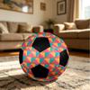 1pc Abstract Geometric Outdoor Sports Football, Size 5, Comfortable And Durable Feel,Gift Yy14