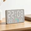 Large LED Screen Digital Alarm Clock Temperature Monitor LED Wall Clock Wall Mounted