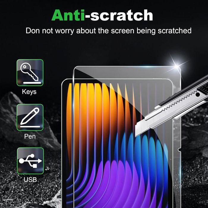 2x Verre Trempé pour Xiaomi Pad 7 / 7 Pro 11,2 Pouces - Protection d'écran Anti-Rayures Transparent