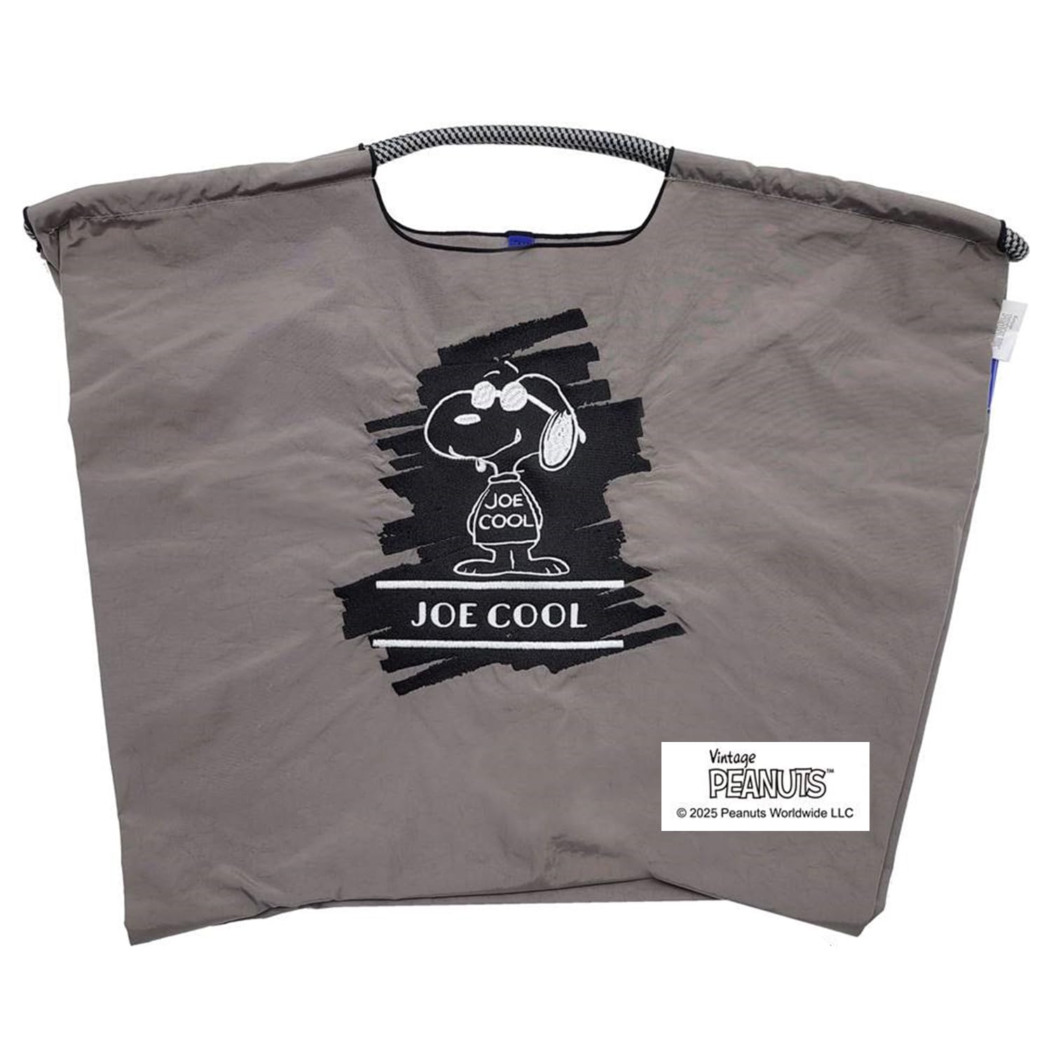 

Ball and Chain Genuine JOE COOL L Size Snoopy Peanuts Bag Shopping Bag Eco Bag Tote Bag Shoulder Embroidery 326106 [Ball & Chain] (F.GRAY, L)