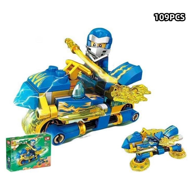 Ninja Dragon Building Blocks Mini Compatible Figures Bricks Kit Classic Movie Model Kids Toys Boys For Children