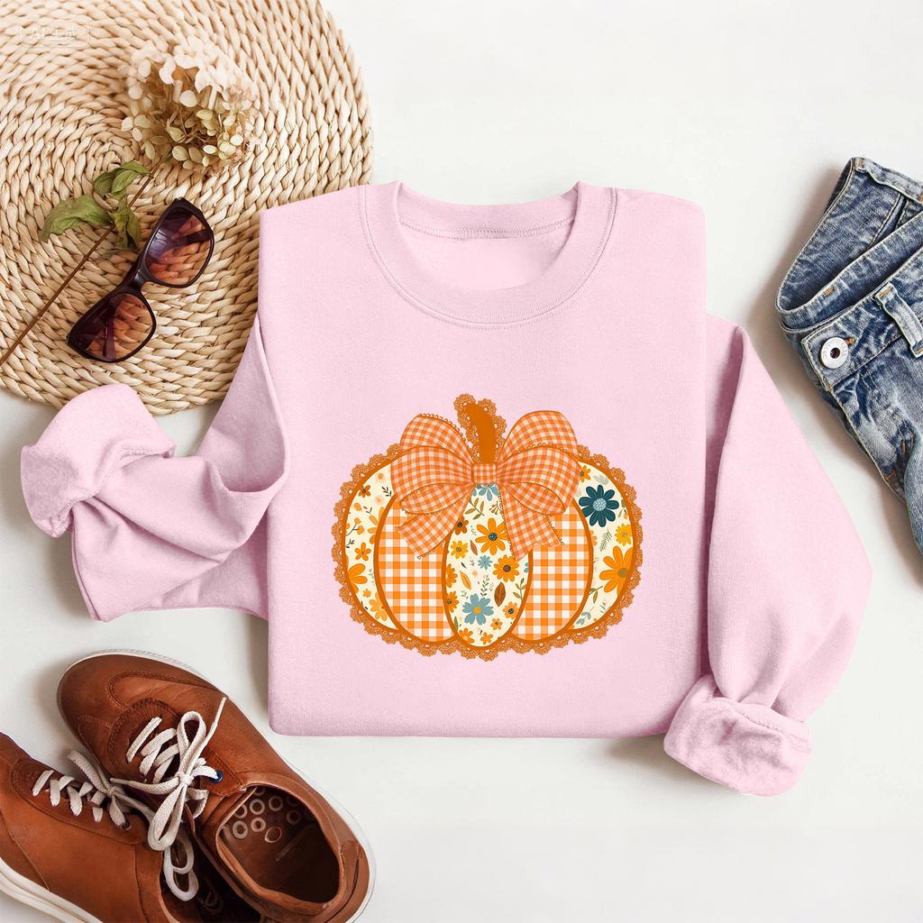Women  Tops Women's Long Sleeve Sweatshirt Casual Crewneck Loose Fit Pollover Fleece Tops