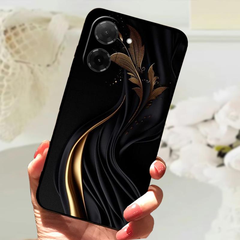 Phone Cases For Poco C71 4G Bumper Soft TPU Back Cover Case For Xiaomi Redmi A5 4G Cartoon Animal Shockproof Silicone Funda Capa