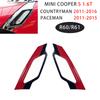 Auto Kotflügel Blinker Abdeckungen Aufkleber Für MINI Cooper Countryman R60/Paceman R61 2011-2016 Exterieur Auto Zubehör