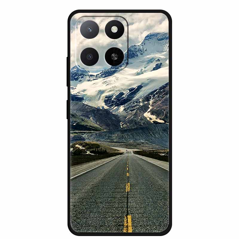 Für ZTE Blade A55 A35 Hülle Tiere Weiches Silikon TPU Handyhüllen Rückseite für ZTE Blade A35 BladeA55 Wolf Stoßfest Cool Capa