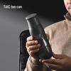 TAIC Carved Titanium Tea Cup & Caddy Gift Set