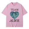 Movie Twilight Team Alice Cullen Graphic T Shirts Robert Pattinson Funny Meme Tshirt Unisex Wounisex Fashion Vintage Oversized Tshirt