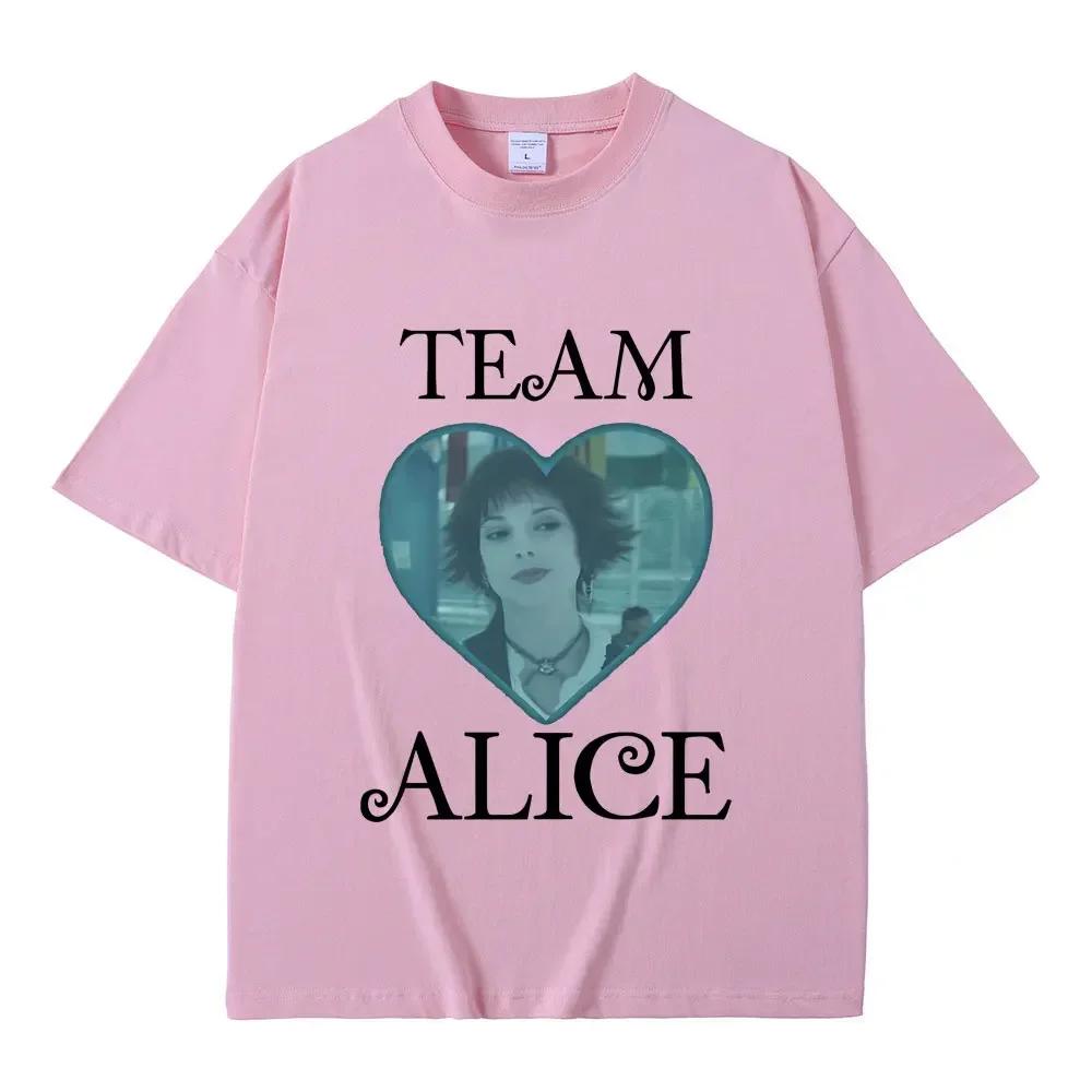 Movie Twilight Team Alice Cullen Graphic T Shirts Robert Pattinson Funny Meme Tshirt Unisex Wounisex Fashion Vintage Oversized Tshirt
