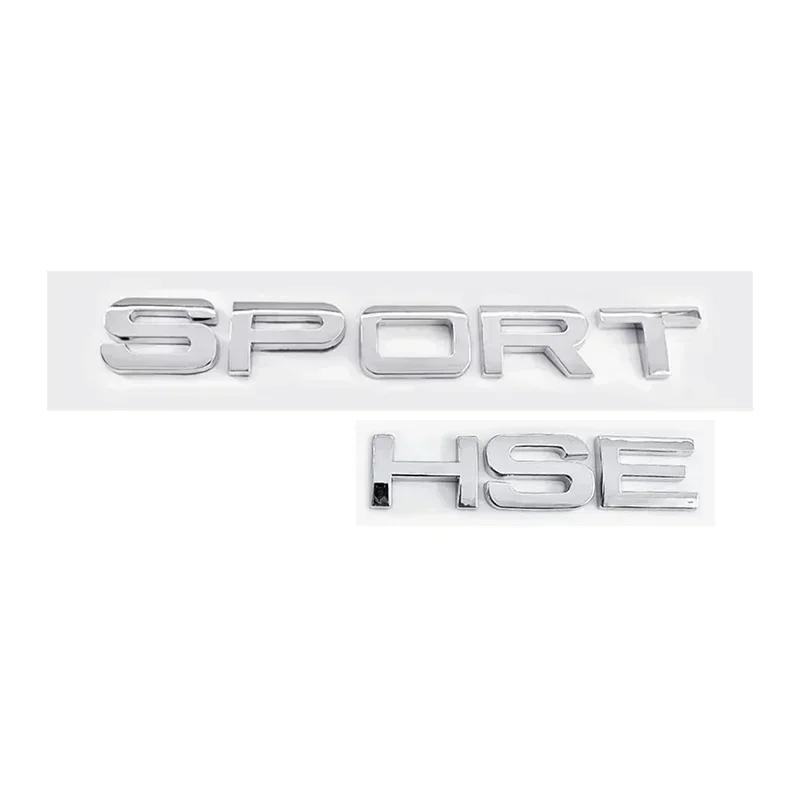 For Land Rover Discovery Defender Sport Evoque HSE 3D ABS Range Rover Car Bonnet Letters Logo Badge Emblem Sticker Accessories