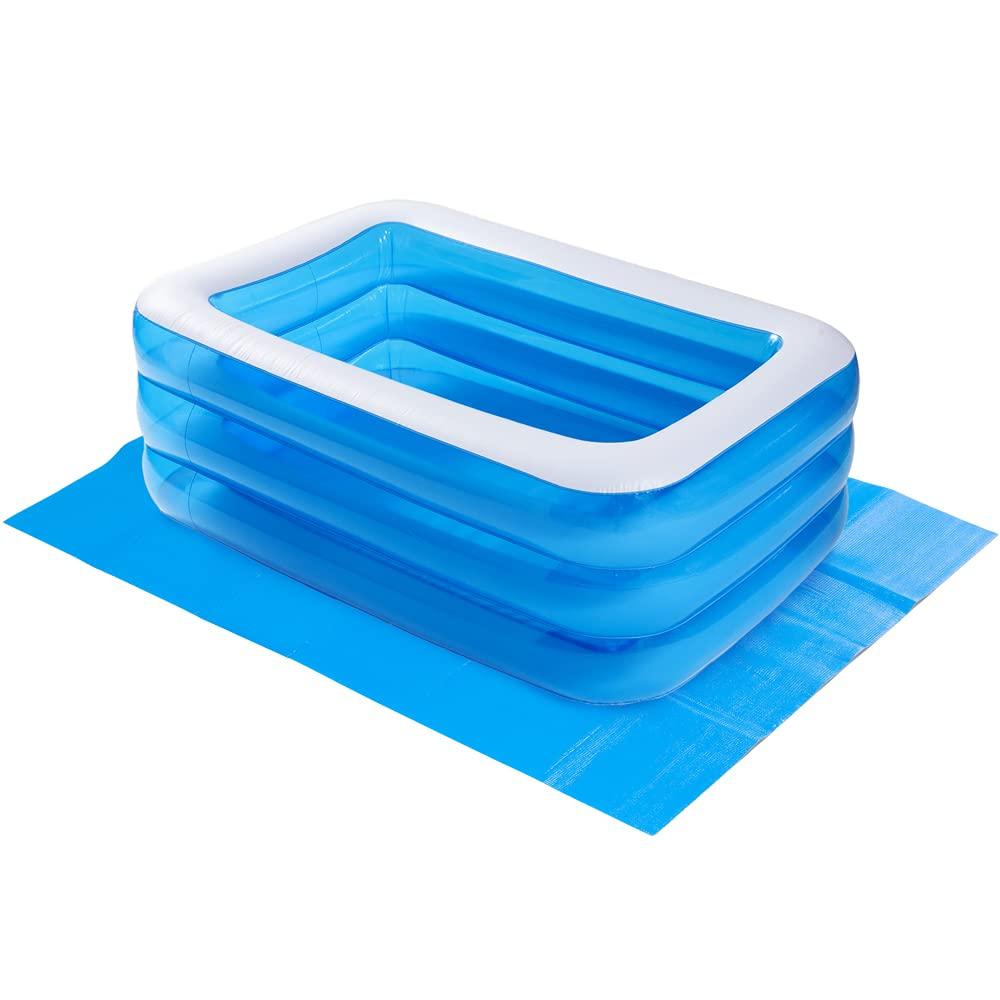 

Thick Pool Mat Smiles on Your Large Sizes for and with Cover for Home Use 185cm x 135cm x [Put Kids Face] 300cm, 250cm, 200cm, 150cm, (Blue, 3.5mm) синій