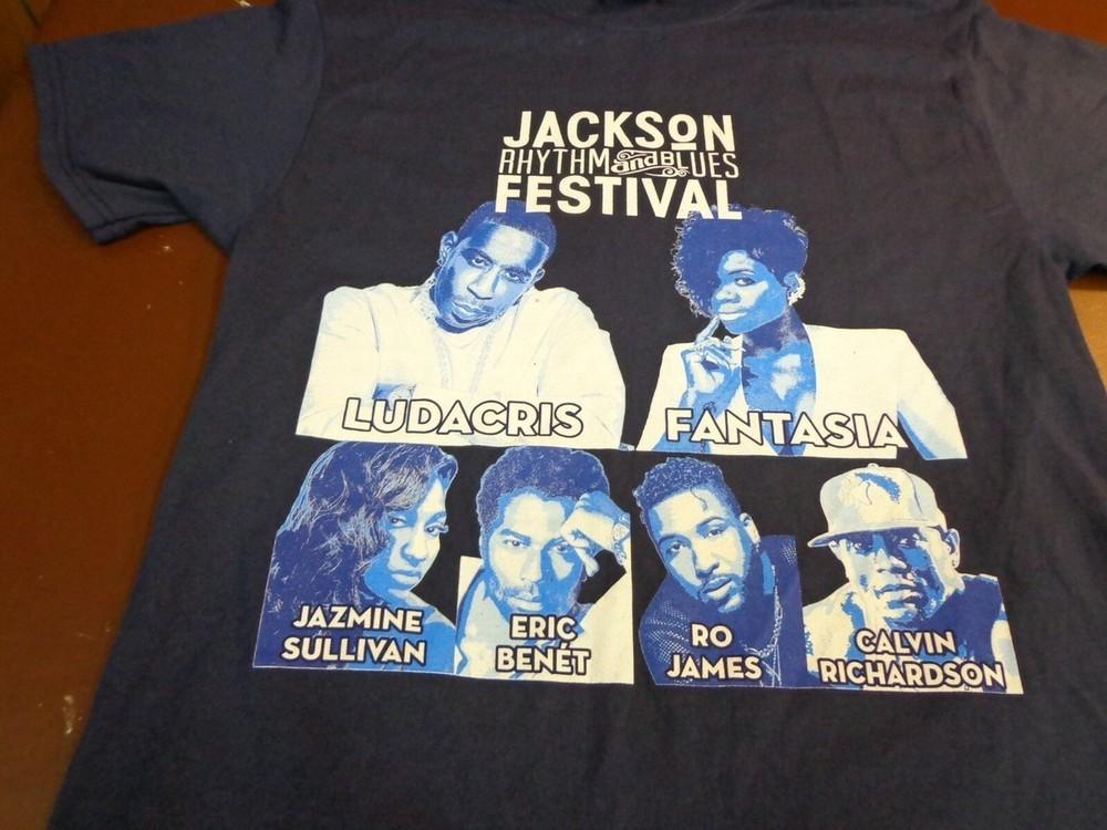 Jackson Rhythm & Blues Festival Shirt Unisex Concert All Size LO375 Unisex T-Shirt XXXL